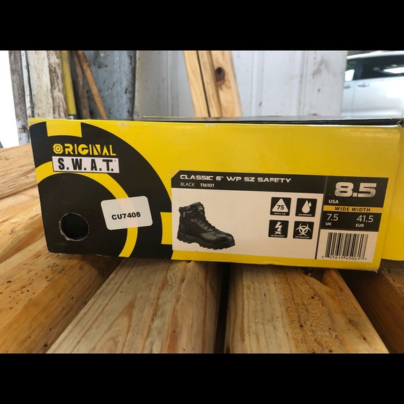 Original S.W.A.T classic 6” WP SZ safety boots - Picture 4 of 8
